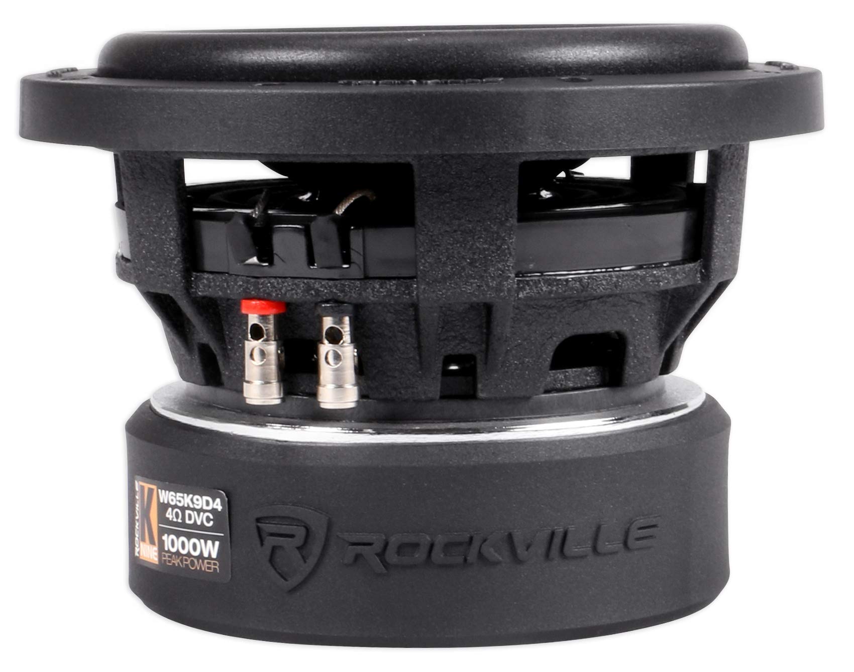 Amazon.co.jp: Rockville W65K9D4 6.5インチ 1000W ピーク / 250W RMS